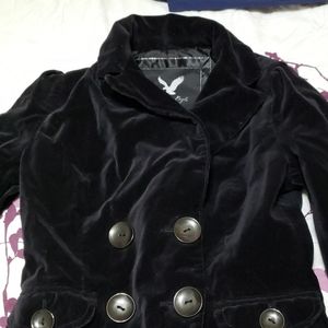 American eagle velvet blazer